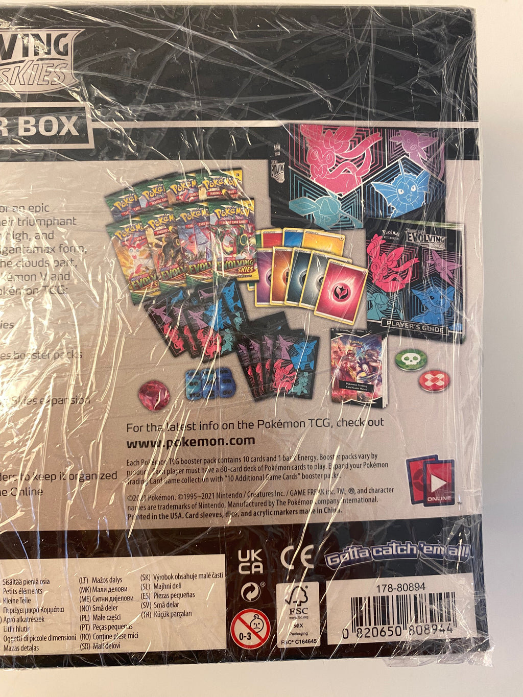 2021 Pokémon Elite Trainerbox Sword & Shield Evolving Skies